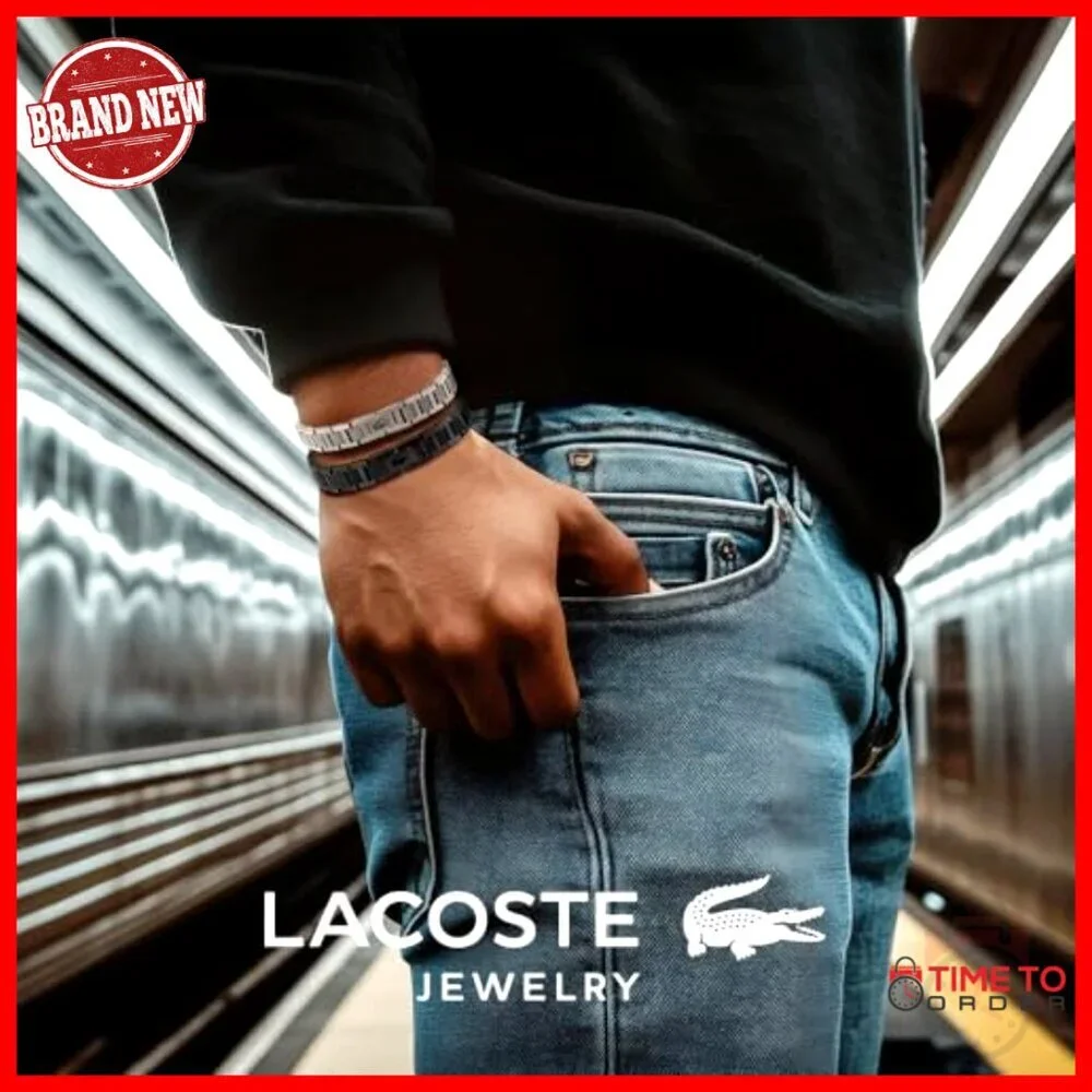 Adjustable Stainless Steel H-Link Bracelet with Crocodile Clasp
